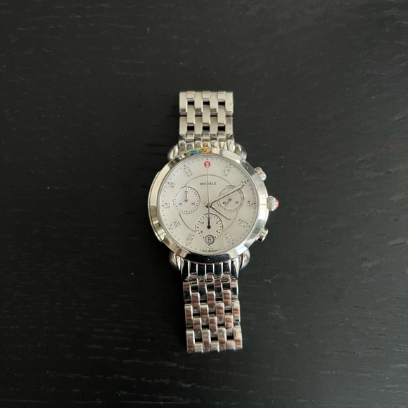 Michele Accessories - Michele Sidney Stainless Steel Watch